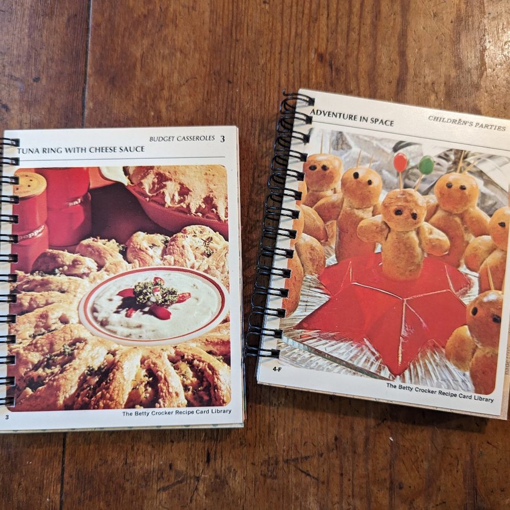Betty Crocker Recipe Card Retro Recycled Notebooks